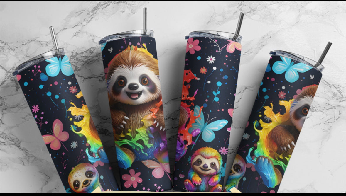 Sloth tumbler